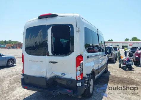 2020 Ford Transit-350 Passenger Van Xlt from USA, damaged, VIN 1FBAX2C80LKA23515